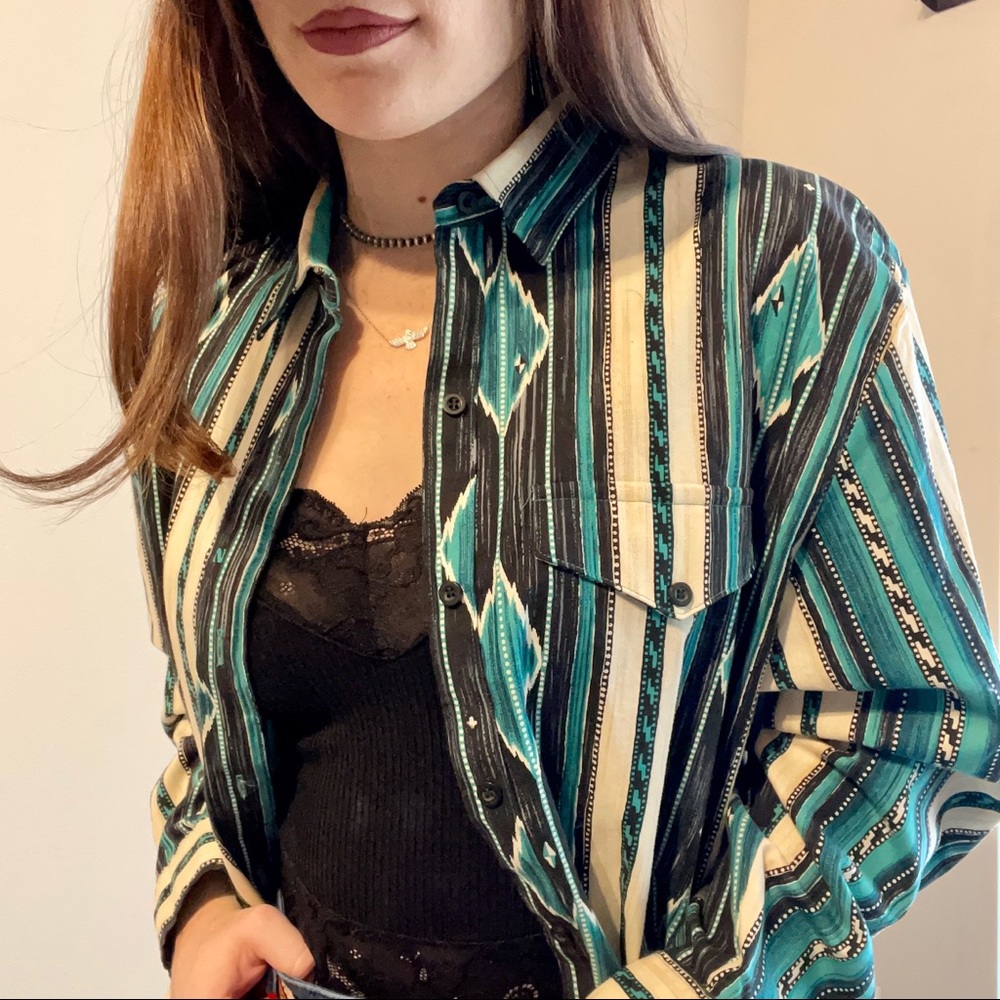 Womens Roper button-up